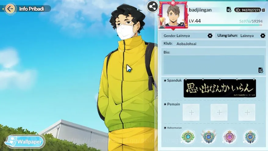 HAIKYU!! FLY HIGH Accounts SEA|Lvl 44|4 UR+Memo [TetsuroKuroo,KotaroBokuto,KoraiHoshiumi,OsamuMiya]+14 SSR 5
