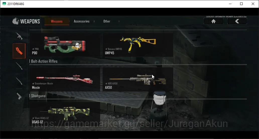 Arena Breakout Accounts Mid-Tier [MOBILE]SV 13,5 M|CV 5,6 M|BMachete,Eye FAL,AK-74N,Gold Groza,Task Force 6