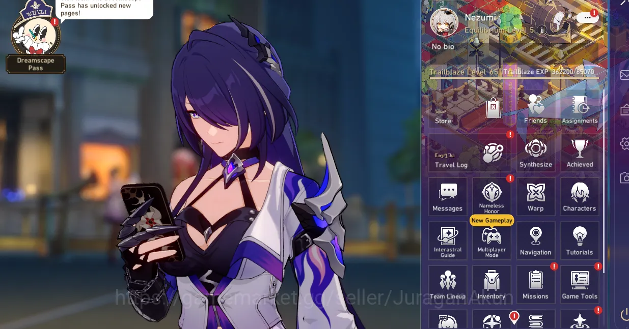 Honkai Star Rail Accounts Mid Game ASIA [TL65] 9 Limited (Acheron+Sign, Kafka+Sign, DanHengIL+Sign, The Herta 2
