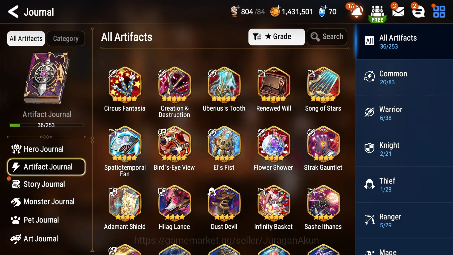 Epic Seven Accounts Global Unverif||Fresh Starter| ML Candi,Kayaron,Li image 2