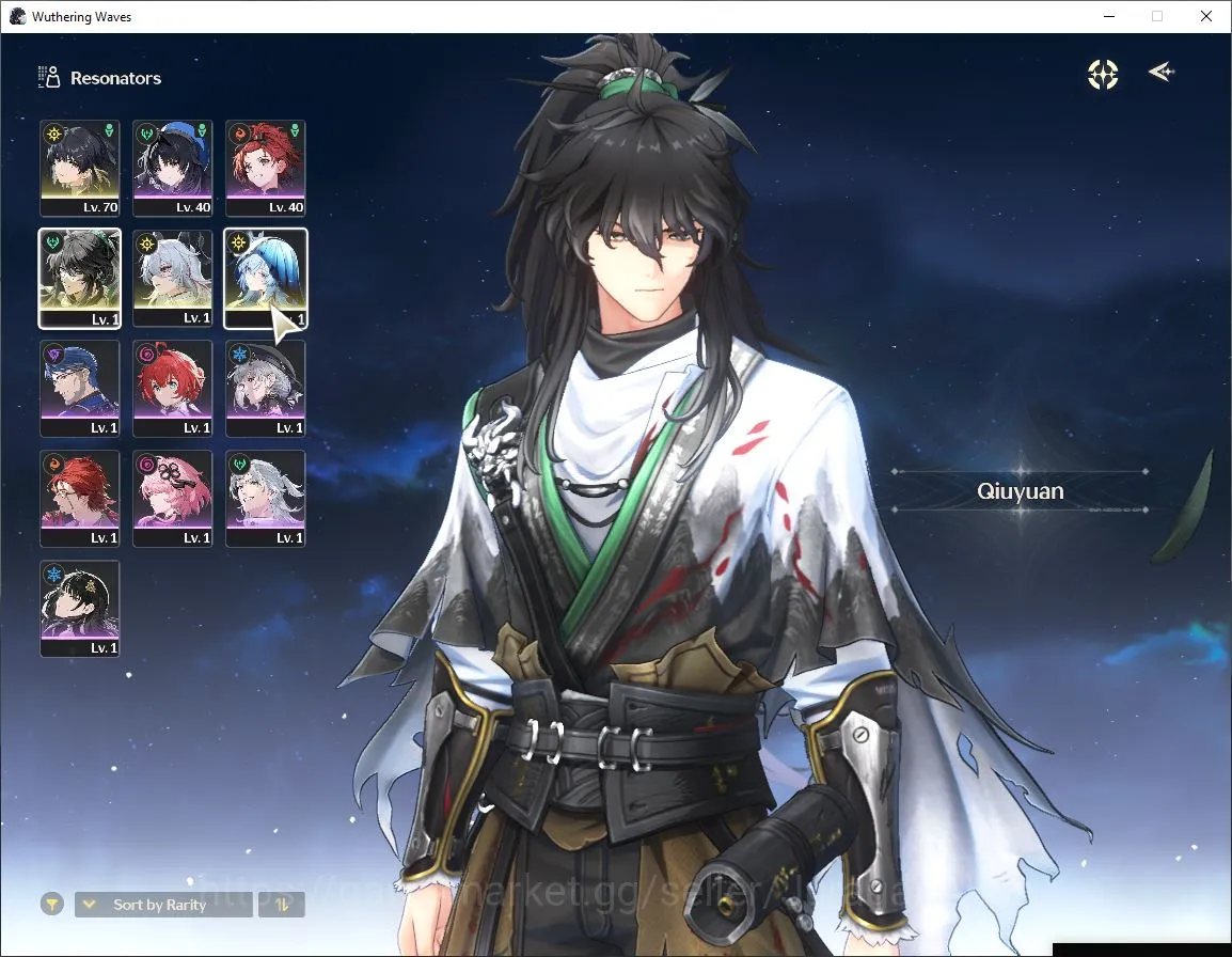 Wuthering Waves Accounts NA|UL43|3 Limited|Qiuyuan+Sign,Shoreekeper+Sign,Za image 2