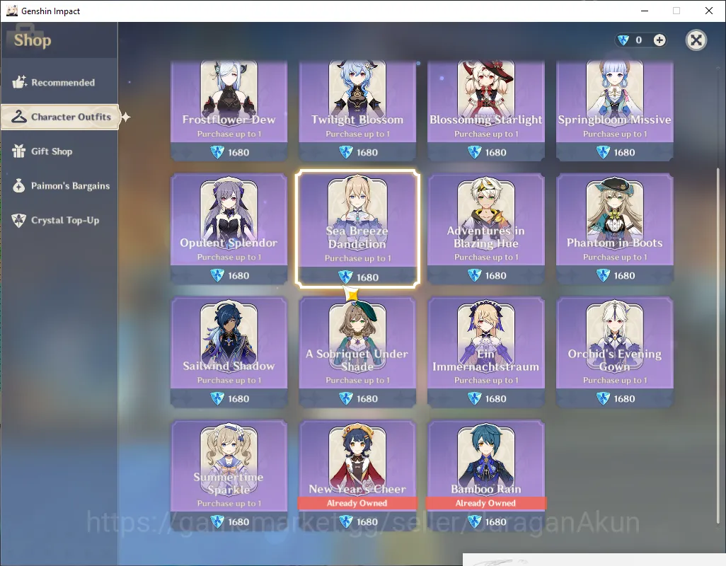 Genshin Impact Accounts Mid Game ASIA| AR54 |4 Limited 1 [5*Weapon]|Varesa+Sign|Xianyun,Raiden Shogun,Furina,Tieghnari|Take 2