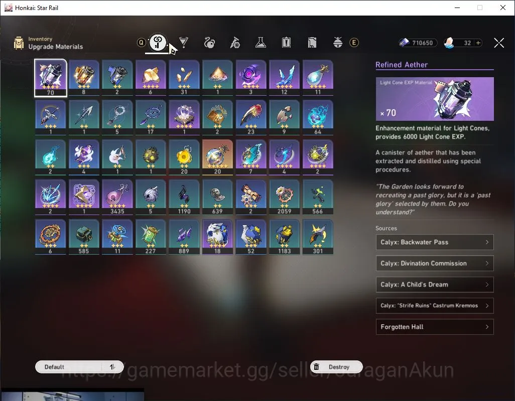 Honkai Star Rail Accounts Mid Game ASIA|TL59|8 Limited[Castorice+Sign,The Herta+Sign,Kafka,Firefly,Anaxa,Fugue,Ruan 4
