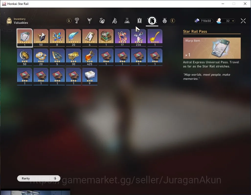 Honkai Star Rail Accounts Mid Game ASIA|TL59|8 Limited[Castorice+Sign,The Herta+Sign,Kafka,Firefly,Anaxa,Fugue,Ruan 5