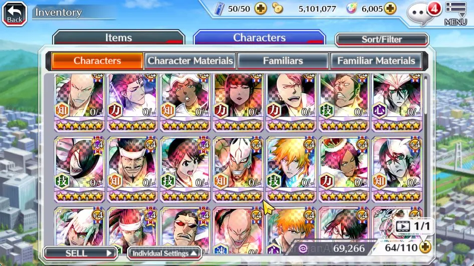 Bleach: Brave Souls Accounts Starter [GLOBAL]6K Orbs+Fresh All Story|Ikkaku TYBW26,Aizen Renewed,TYBW25(Mila 5