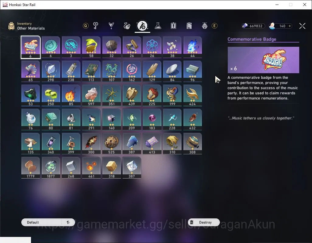 Honkai Star Rail Accounts Mid Game ASIA|TL 70| 14 Limit|[Anaxa,The Herta,Acheron]+Sign Avent,3B,Dante,Cyredra,Etc|MC 9