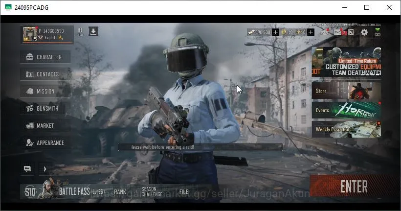 Arena Breakout Mid-Tier [MOBILE] Lvl 30|SV 24M|CV 7M|Sumek Suit Machete Pe image 1