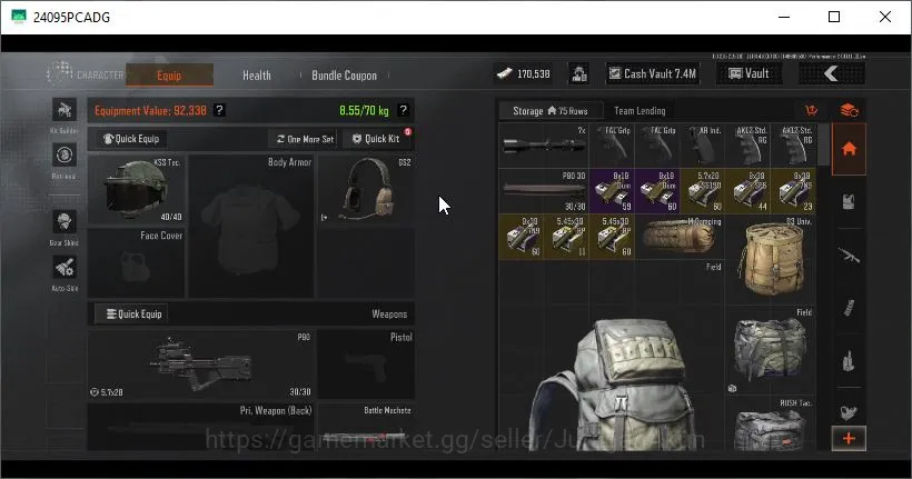 Arena Breakout Accounts Mid-Tier [MOBILE] Lvl 30|SV 24M|CV 7M|Sumek Suit Machete Peace FAL Fierce MPX P90 Peak 2
