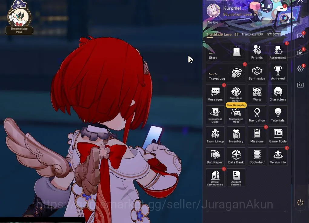 Honkai Star Rail Accounts Mid Game ASIA|TL67|| 4 Limited [Castorice+Sing,Feixiao+Sing,Tribbie,Archer]SRSP 32|Amphoreus|Take 2