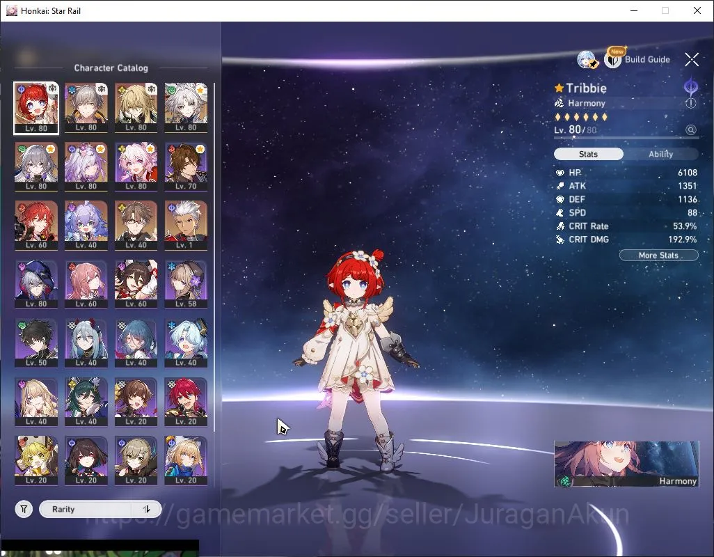 Honkai Star Rail Accounts Mid Game ASIA|TL67|| 4 Limited [Castorice+Sing,Feixiao+Sing,Tribbie,Archer]SRSP 32|Amphoreus|Take 3