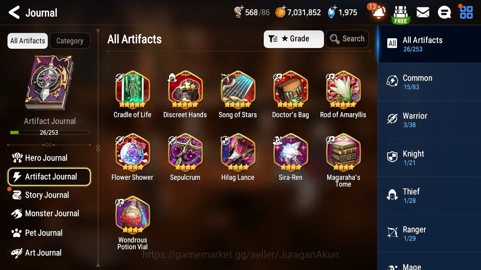 Epic Seven Accounts Starter Global Unverif|Starter 4 ML(JKise, AElena, RViolet, DDRay)|1.9k SStone|Bless On|Poh On|Log 7
