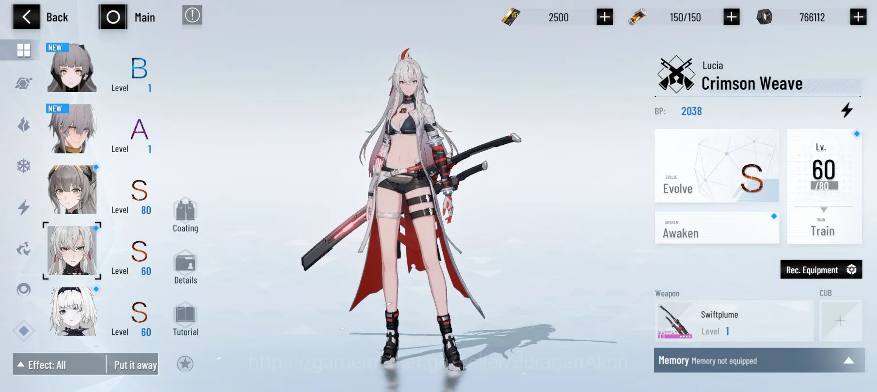 ASIA | Starter | Nanami Startrail, LuciaCW, Feral | Chapter 2 | Char & Wpn SelecterON | Log GOOGLE | CheckSS (PGR1440) Punishing: Gray Raven Accounts Starter ASIA | Starter | Nanami Startrail, LuciaCW, Feral | Chapter 2 | Char & Wpn SelecterON
