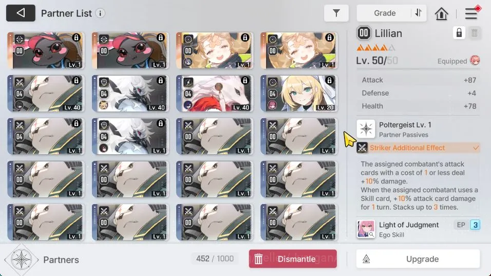 Chaos Zero Nightmare Accounts ASIA Lv45|1,3k Crystal|8 SSR 2 Limit (Chizuru,Yuki,MagnaM1,Mei Lin,Kayron,Orlea,Etc)+11SR|24 2
