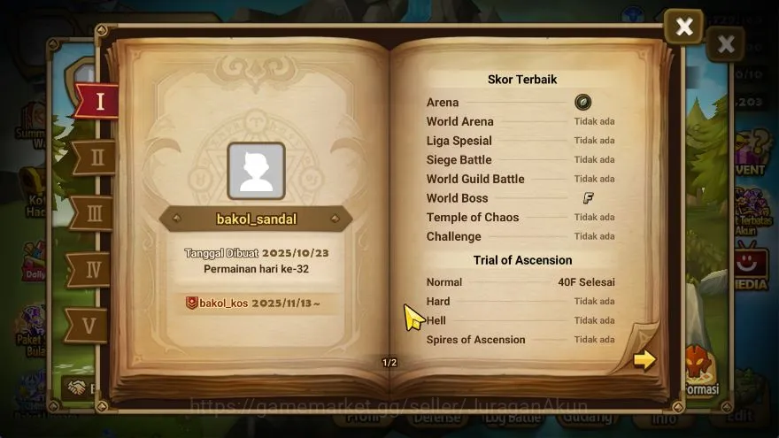 Summoners War: Sky Arena Accounts ASIA Lv20|1 NB5 (Teshar) + 10 *6 Monster + SWC25 1 image 2