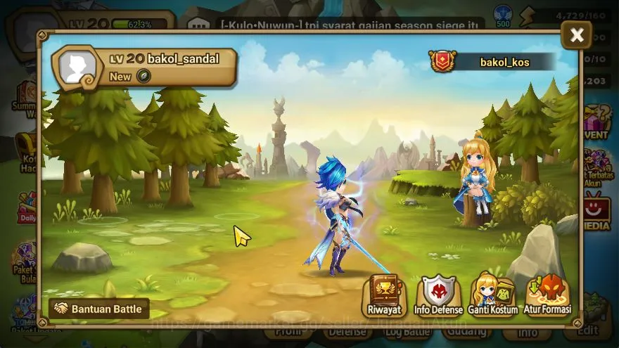 Summoners War: Sky Arena Accounts ASIA Lv20|1 NB5 (Teshar) + 10 *6 Monster + SWC25 1 image 4
