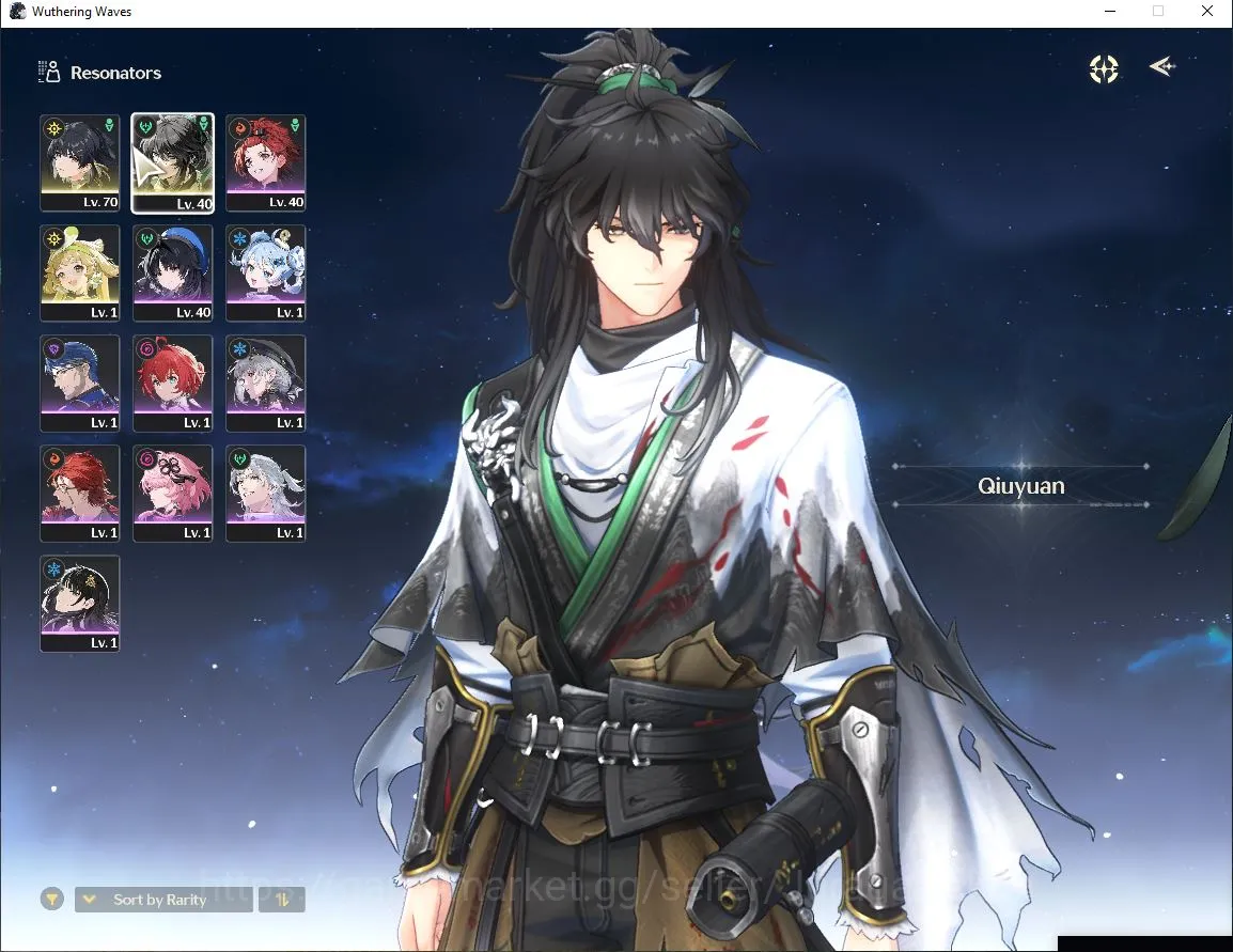 Wuthering Waves Accounts Mid-Game EU| U43 | 1 Limited [Qiuyuan RC4+Sign,Verina,Chixia,Yangyang,Etc]| DB Lv 25|Mc Female|Log 2