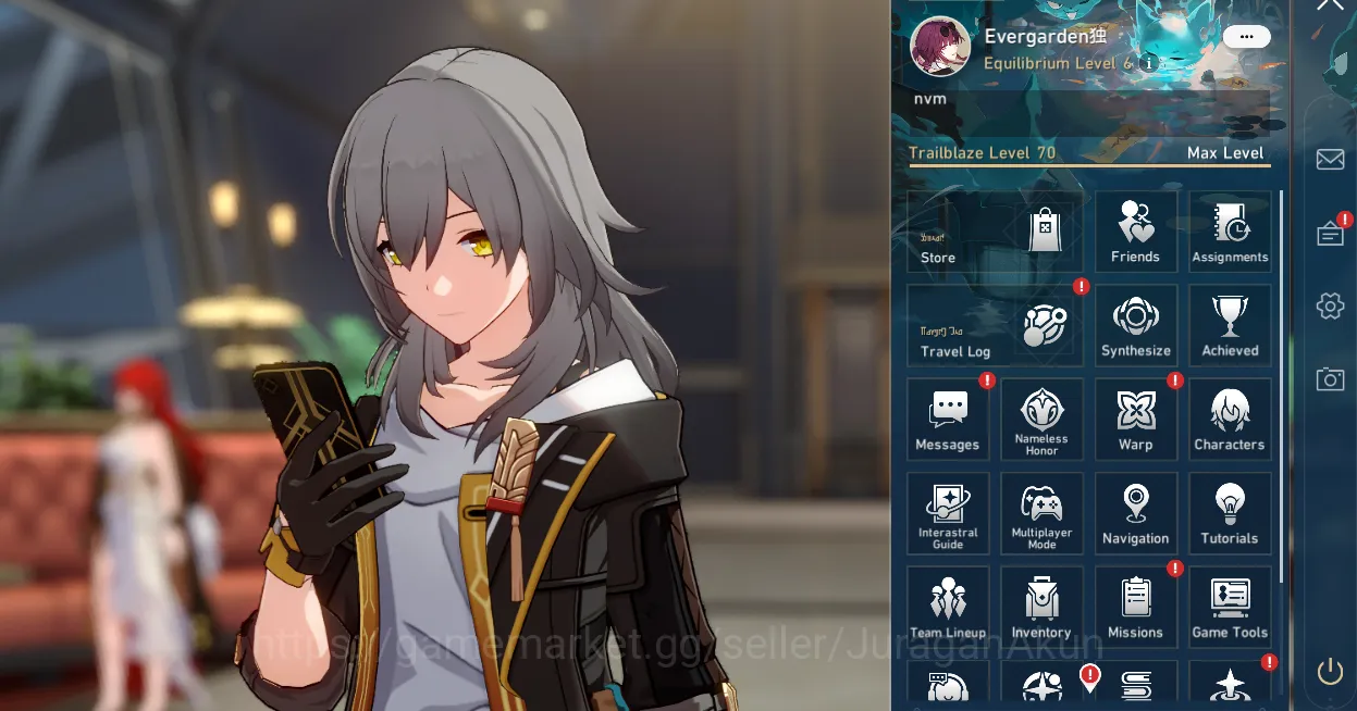 Honkai Star Rail Accounts End Game ASIA [TL70] 12 Limited (FF+Sign,Ache+Sign,BS+Sign,Kafka+Sign,RM+Sign & ETC)|Take Email 2