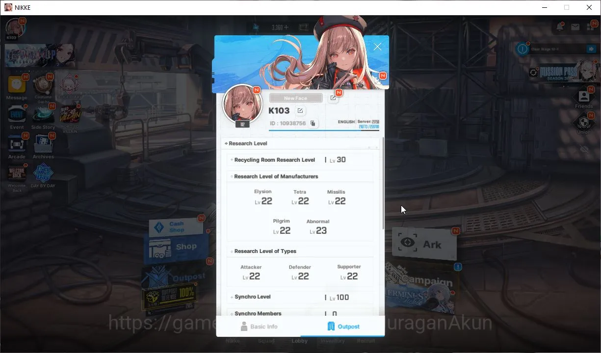 Goddess of Victory: Nikke Accounts SEA | 22 SSR | Ada LB3,Red Hood,Tia LB1,DKiller Wi image 3