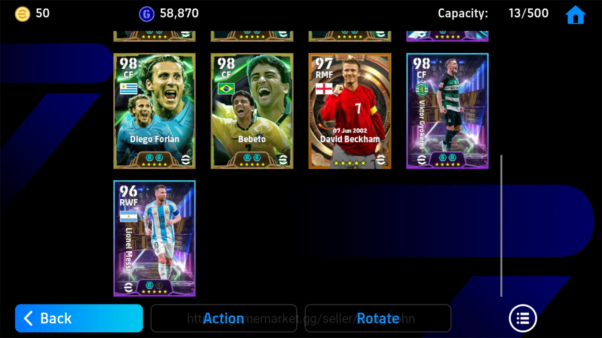 eFootball Accounts Others power 3156 | pavel nedved epic db | viktor gyokeres show time | ricky kambuaya show time ~ EFB120B 4