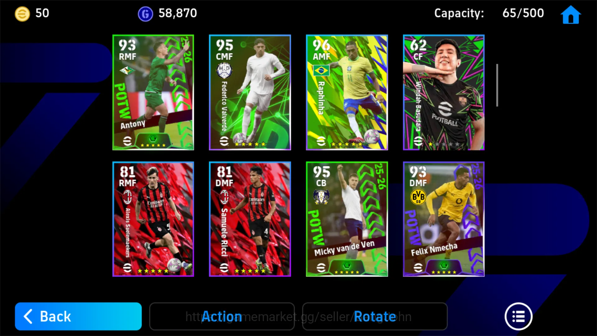 eFootball Accounts Others power 3156 | pavel nedved epic db | viktor gyokeres show time | ricky kambuaya show time ~ EFB120B 6
