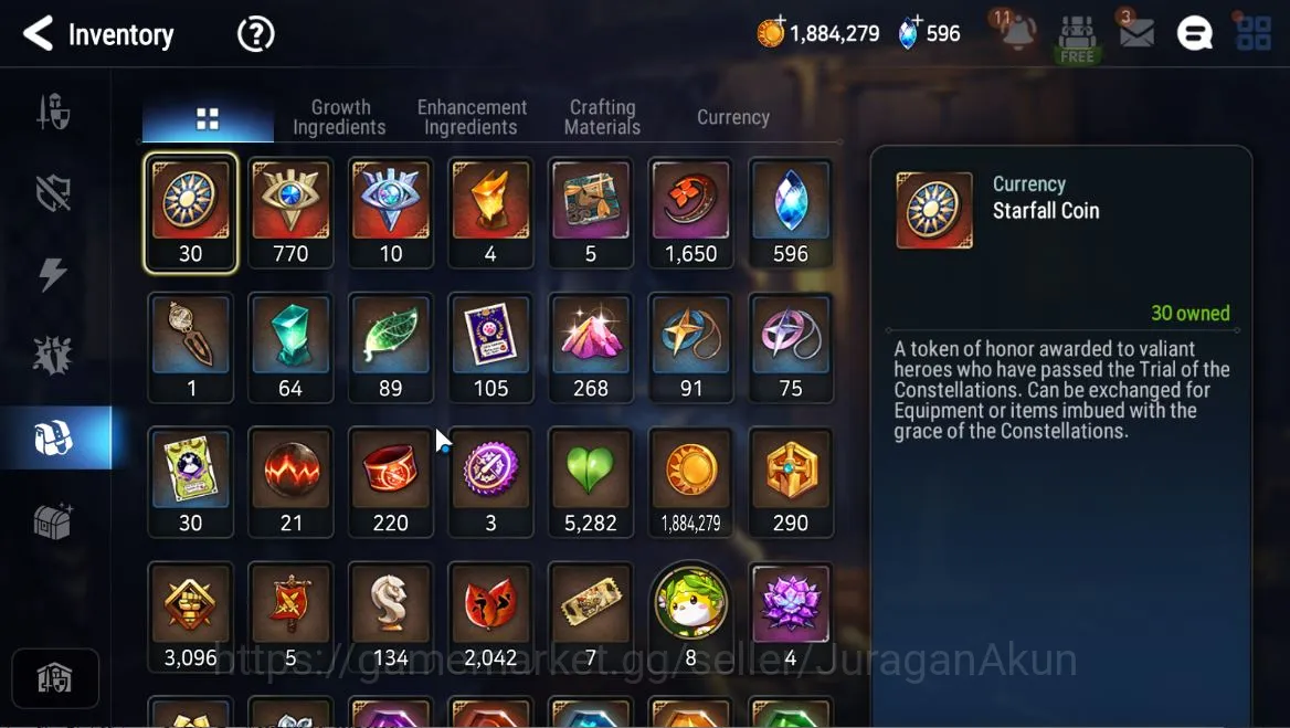 Epic Seven Accounts Mid-Tier Global Unverif|7ML(DKSharun,Maid Chloe,Straze,etc)&Abigail,Sigret,Alencia,etc|596 4