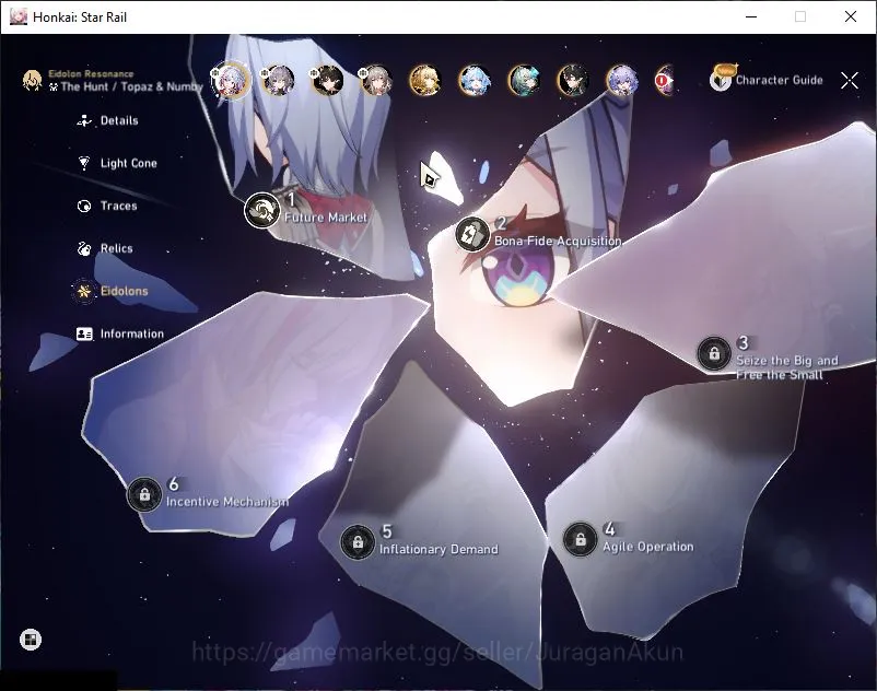 Honkai Star Rail Accounts Mid Game ASIA|TL 67|9 Limited|Topaz & Numby E2,Aglaea+Sign,Anaxa,Cerydra,Black Swan Etc|MC 5