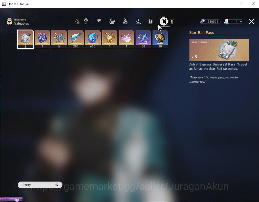 Honkai Star Rail Accounts Starter ASIA |TL 4|Fresh Starter| 3 Limited |Cyrene,Archer,Dante|Mc Female|Fresh Story|Take 4