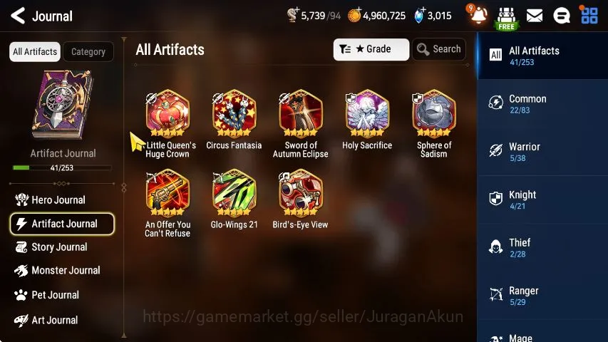Epic Seven Accounts Starter Global Unverif|Ml (Maid chloe,BMH,Judge 4