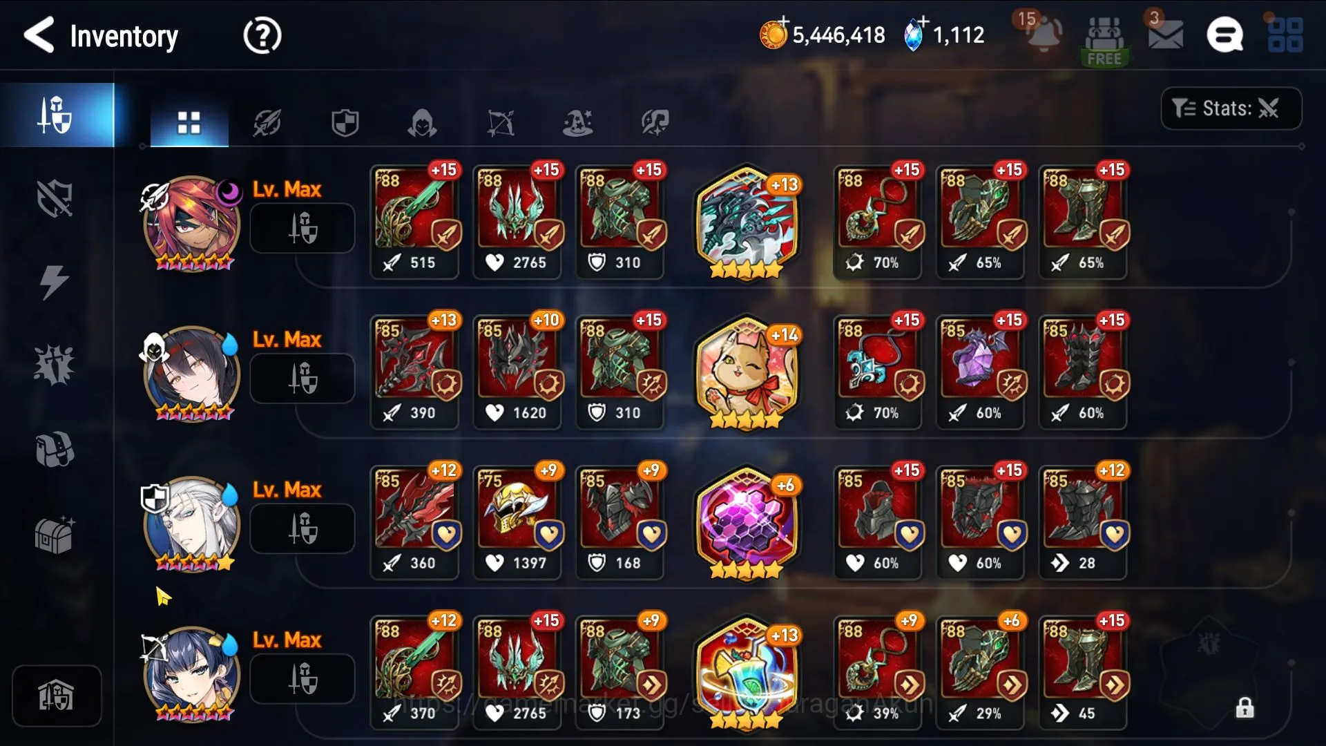 Epic Seven Accounts Asia Unverif|11ML(WM Tenebria,SE Celine,Etc)136Cha image 8