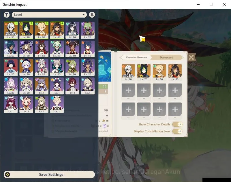 ASIA|AR 55| 1 Limited Arlecchino C3+Sign | Tighnari, Dehya, Keqing, Shinobu Etc |MC Male|Take Email|Check SS(GI3977) Genshin Impact Mid Game ASIA|AR 55| 1 Limited Arlecchino C3+Sign | Tighnar image 1