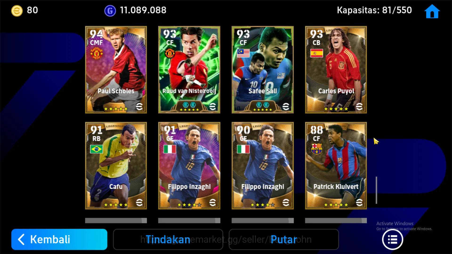 eFootball Accounts Power 3263 | Pele Epic db | Zlatan Ibrahimovic Big image 11