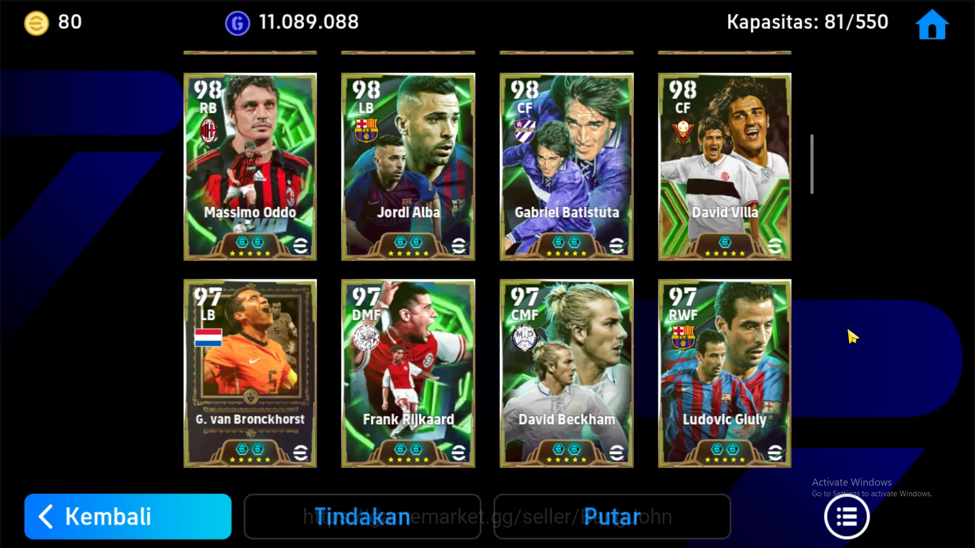 eFootball Accounts Power 3263 | Pele Epic db | Zlatan Ibrahimovic Big image 5