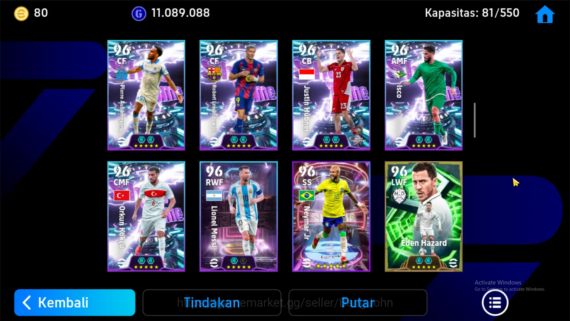 eFootball Accounts Power 3263 | Pele Epic db | Zlatan Ibrahimovic Big image 6