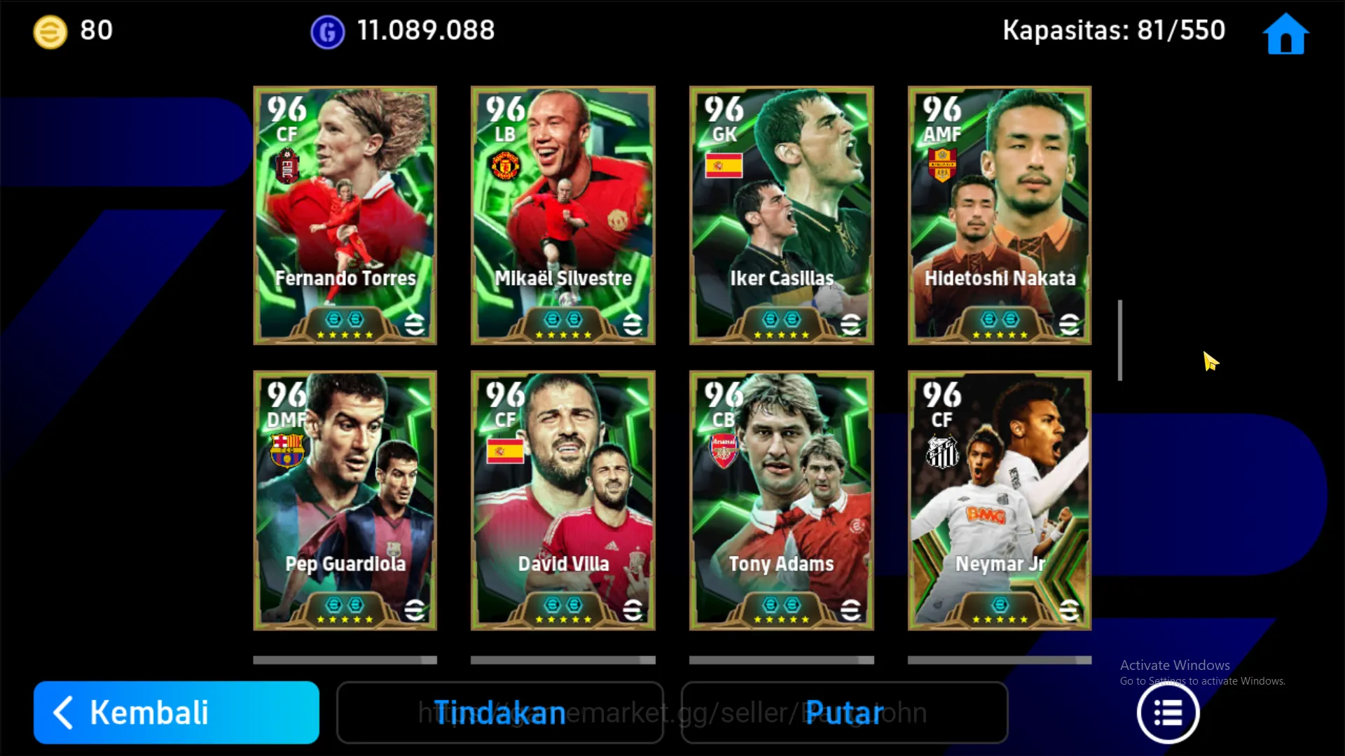 eFootball Accounts Power 3263 | Pele Epic db | Zlatan Ibrahimovic Big image 7