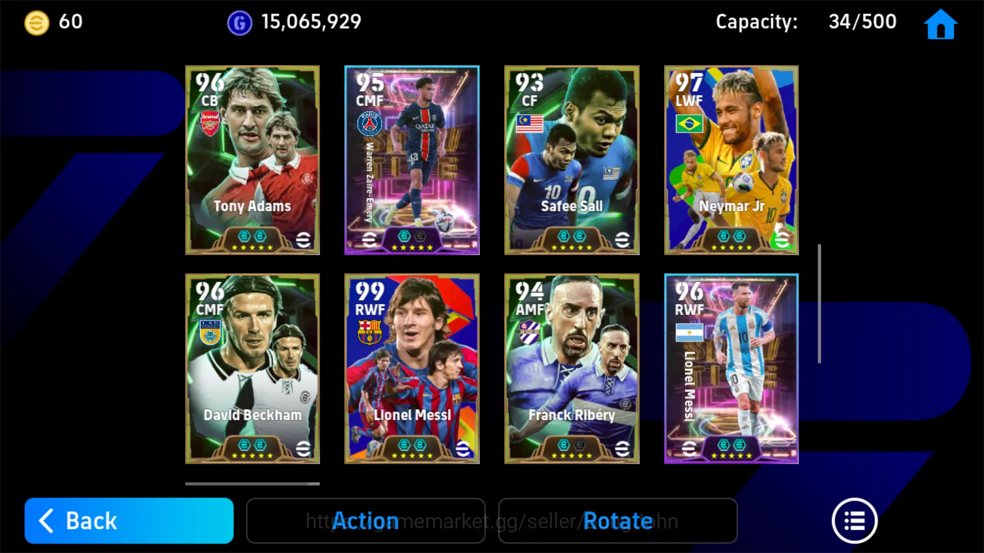 eFootball Accounts Power 3183 | Messi Pack Barca | Diego Forlan | EFB image 6