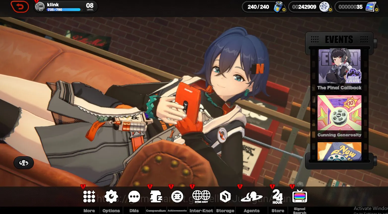 Zenless Zone Zero Accounts Mid-Game ASIA | Lycaon + Koleda SIGN | Female MC | Username + BD Unset | Check SS (ZZZ703) 4