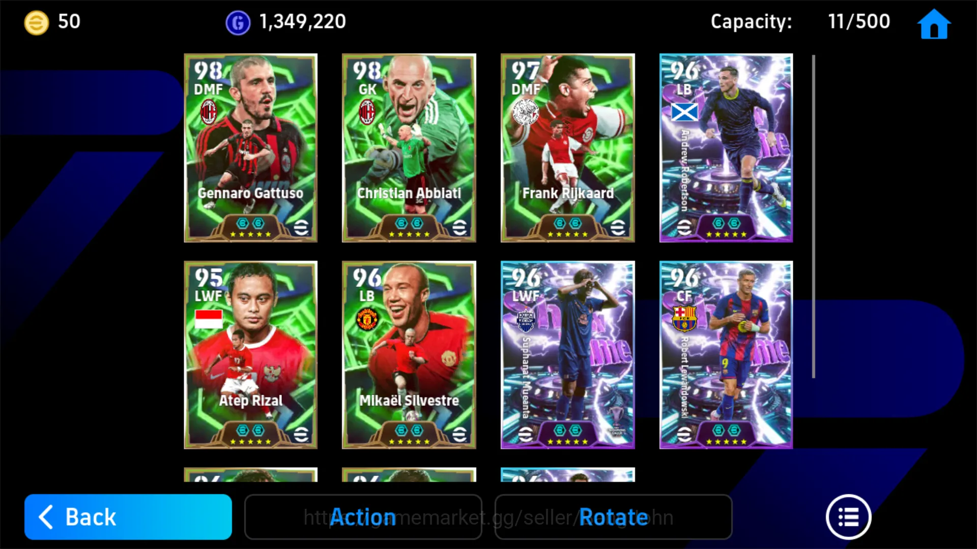 eFootball Accounts power 3141 | christian abbiati epic db | gennaro g image 3