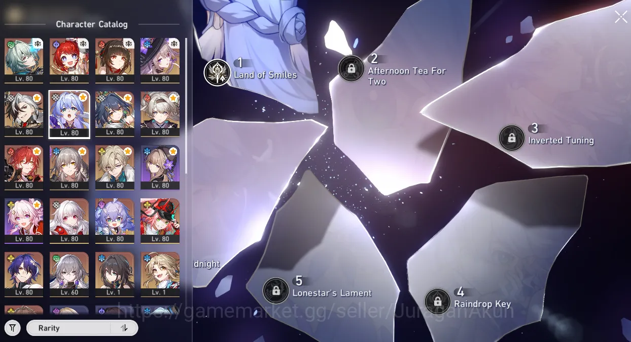 Honkai Star Rail Accounts ASIA [TL70] 12 Limited (Anaxa+Sign,TheHerta[E1]+Si image 6