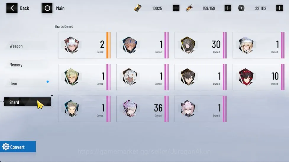 Punishing: Gray Raven Accounts NA | Starter |10K BC+3K GoldenCard+8K BlueCard|Luc image 2