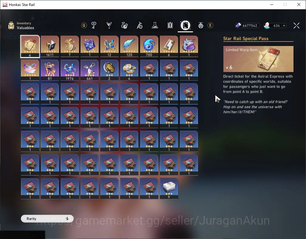Honkai Star Rail Accounts ASIA|TL 67|11 Limit|Anaxa,Avent,3B,Robin,Dante,Ach image 4