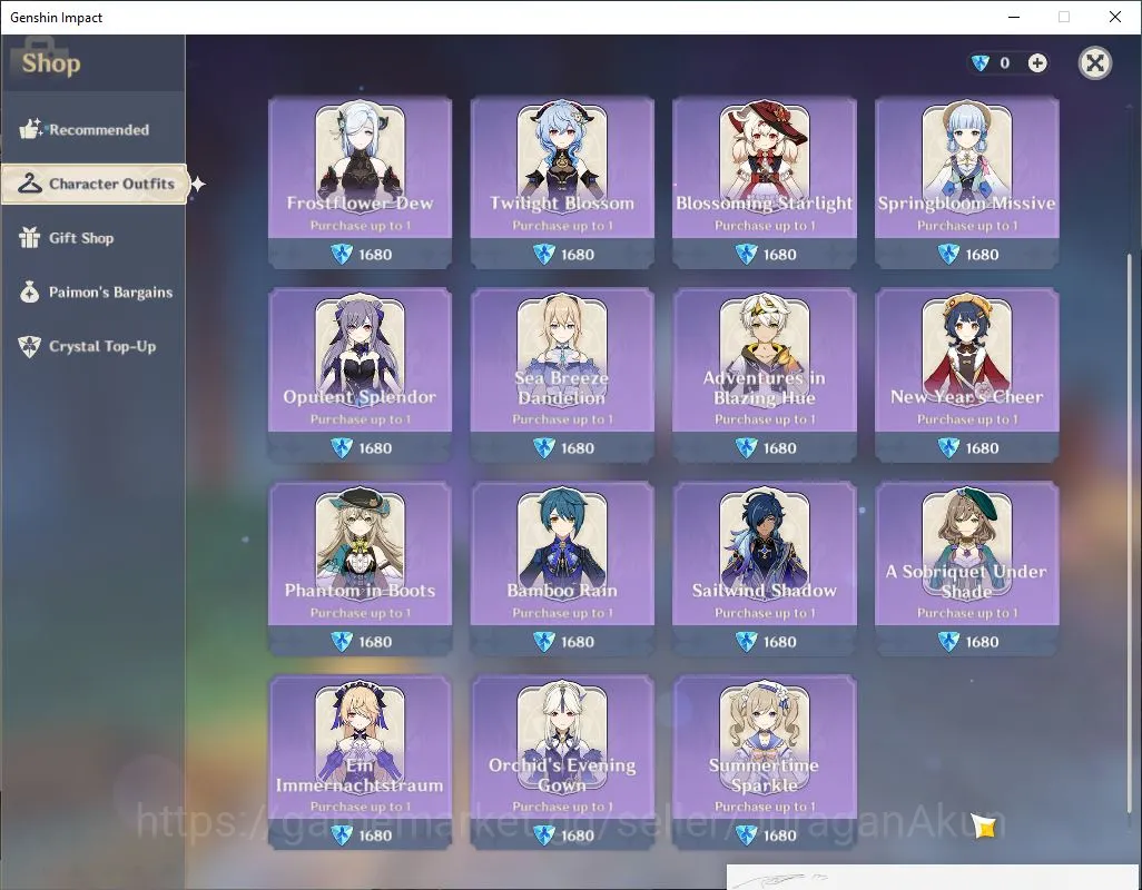 Genshin Impact Accounts ASIA|AR 47|1 Limited + 1[5 Star Weapon]|[Arlecino+ image 5