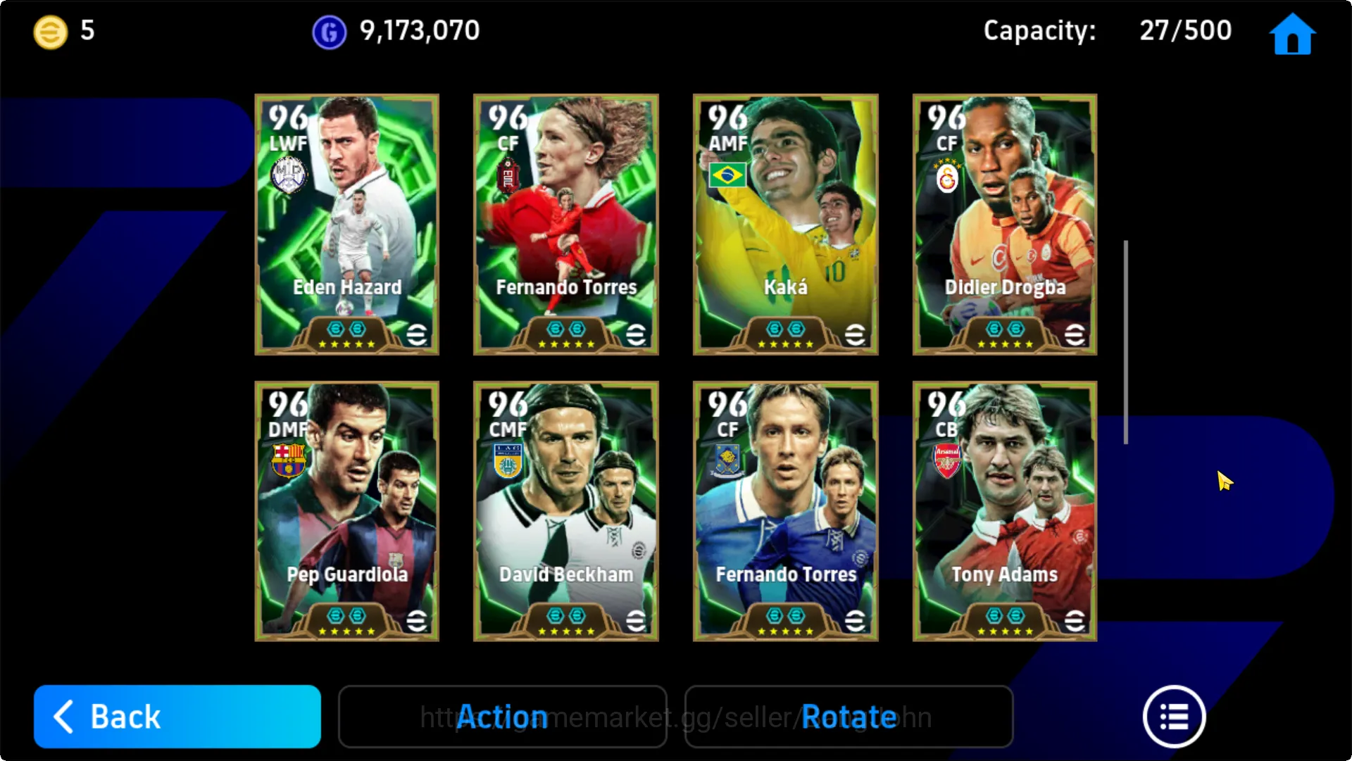 eFootball Accounts Others power 3160 | vinicius showtime, diego costa showtime, cafu epic db, serge gnabry showtime, kaka 5