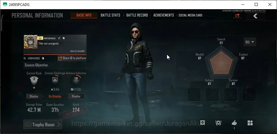 Arena Breakout Accounts High-End [MOBILE] Lv30|SV 42M|CV 40M|Ready Raid Full Koen|MF Hoodie|Edge-MPX,Tarantula-Groza,etc|CN 2