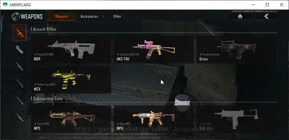 Arena Breakout Accounts High-End [MOBILE] Lv30|SV 42M|CV 40M|Ready Raid Full Koen|MF Hoodie|Edge-MPX,Tarantula-Groza,etc|CN 5