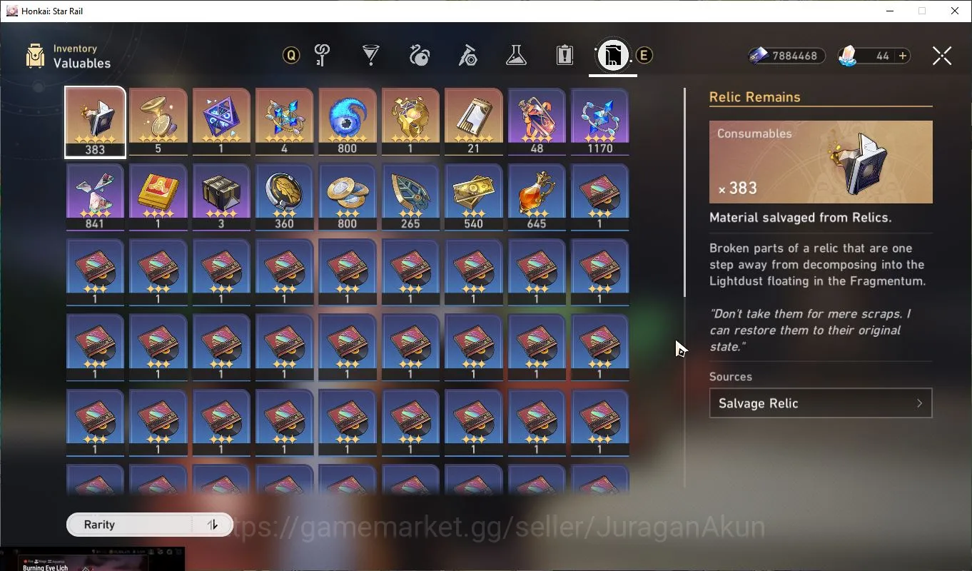 Honkai Star Rail Accounts End Game ASIA|TL 62|4 Limited|[Feixiao+Sign,The Herta+Sign,ETC]|1 Golden Companion|MC 3