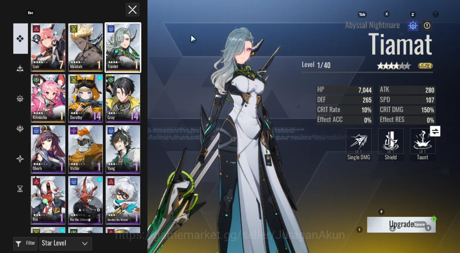 Etheria: Restart Accounts [Sv Asia-S4] Good Starter 4 SSR (Massiah,Lian,Tiam image 2