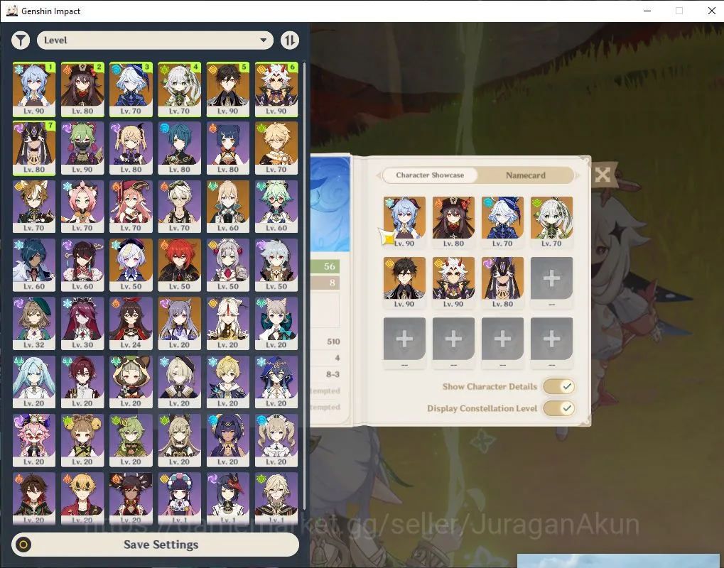 Genshin Impact Mid Game ASIA|AR 56 | 7 Limited + 4 [5 Star's Weapon]|Itto+ image 1