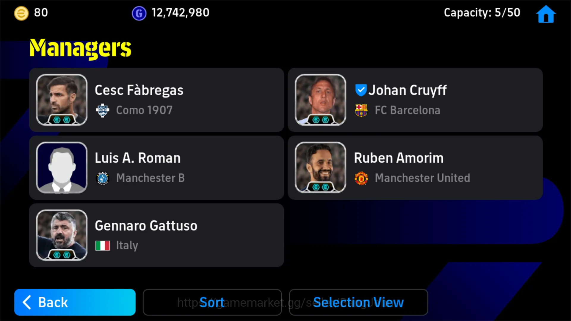 eFootball Accounts Power 3199 | Omar marmoush Showtime | Javier Zanet image 3