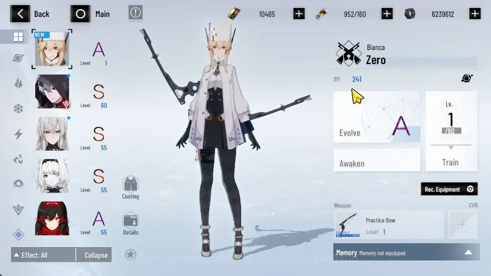 Punishing: Gray Raven Accounts EUROPA | Starter |10K BC+ 3K YC + 8K BlueCard + [C image 5