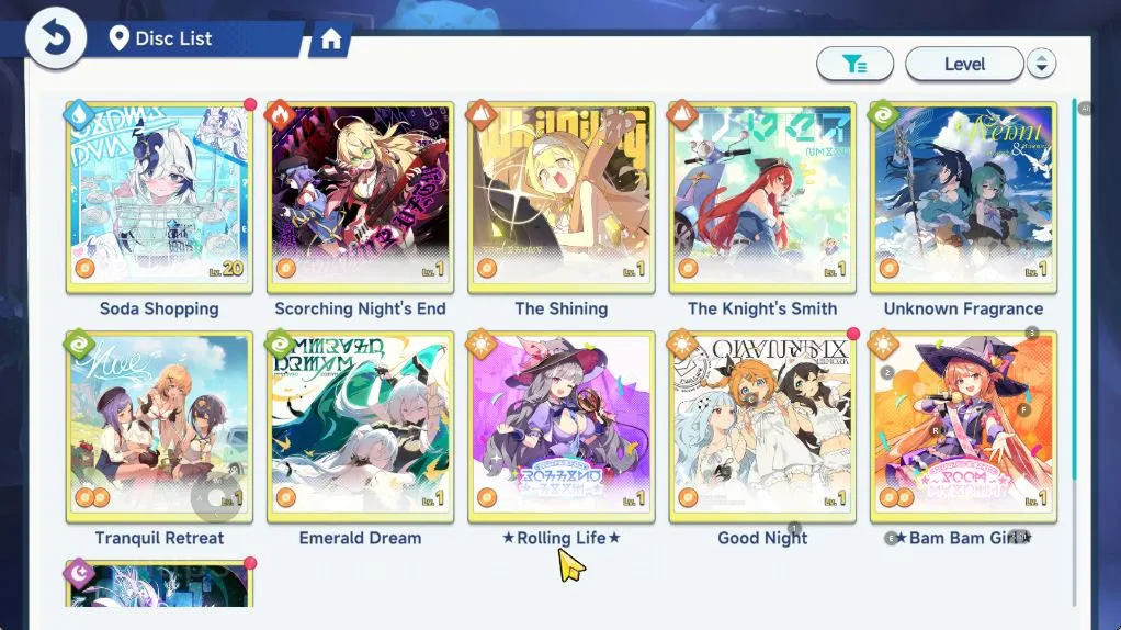 Stella Sora Accounts GLOBAL| Lv 10 | 4,5K SD | 4 SSR (Minova T1)+Sign [Shia T1,Gerie T1,Chitose] | 11 SR Disc | Log Yostar 13